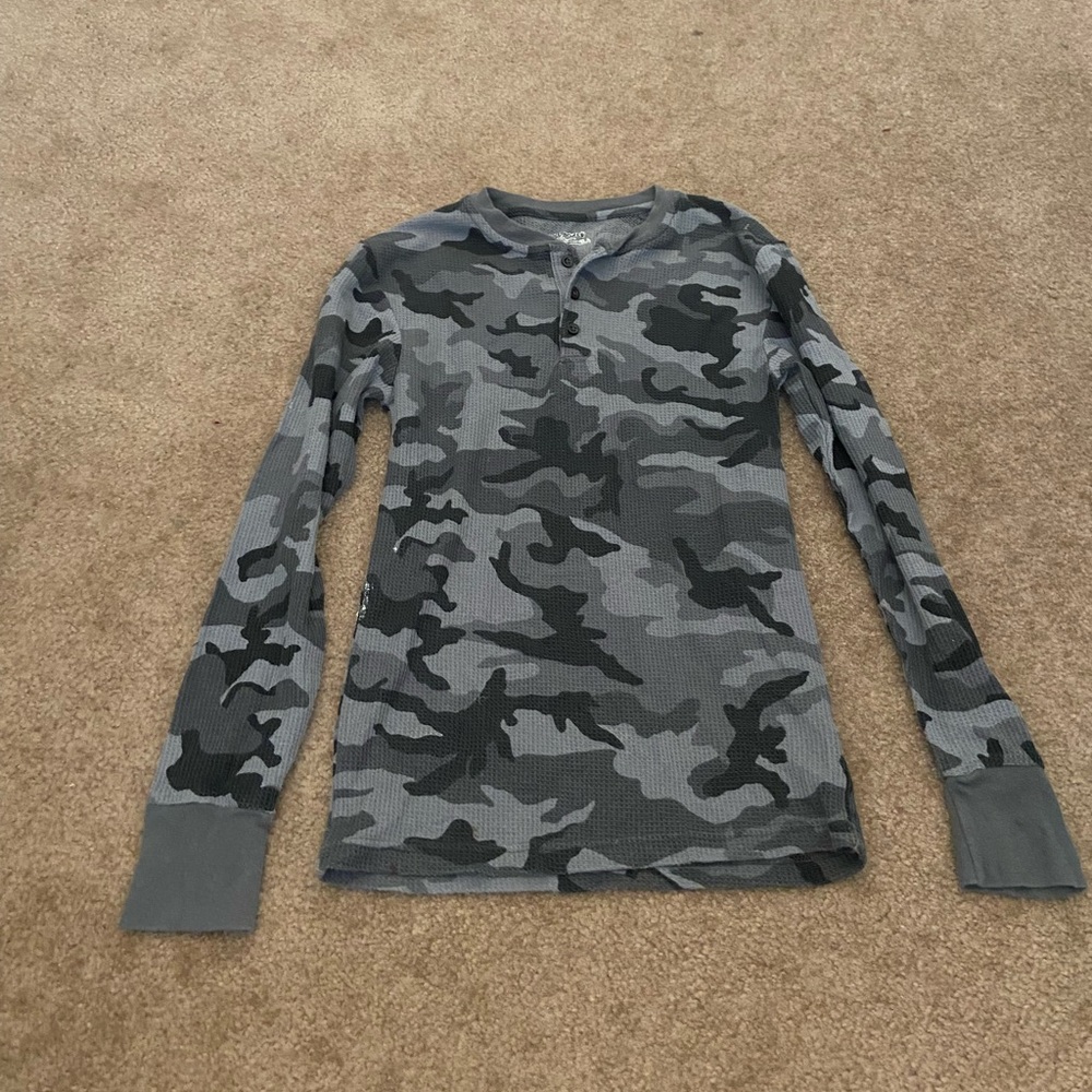 Joe Boxer Thermal Camo Long Sleeve